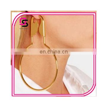 Hotselling fashion fish hook round earrings