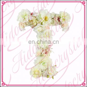 Aidocrystal Baby Shower Gift flower name letter custom silk floral letters