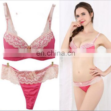 sexy bra&panty sets ladies thong underwear lingerie set