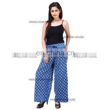 Women Floral Loose Beach Boho Trousers Straight Leg Palazzo Long Unisex Yoga Pants