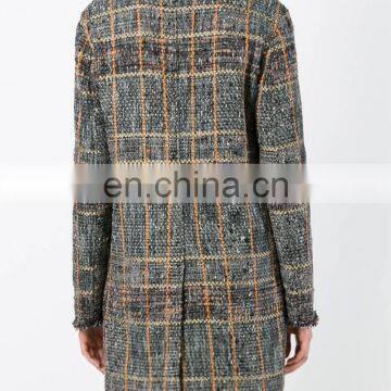 MIKA2386 Multicolour Lapel Coat photo-3