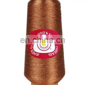 spool of metallic sewing thread