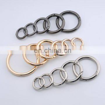 Hot Sale Bag Fittings Decorative Metal Spring O Ring photo-2