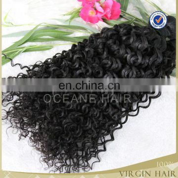 unprocessed virgin brazilian kinky curly hair wave indian human hair extensions