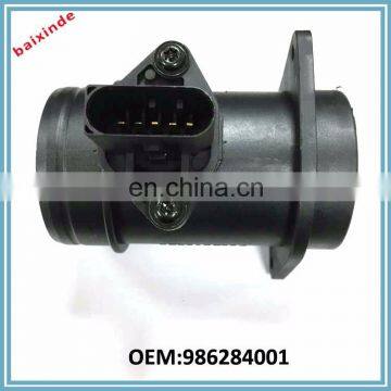 BAIXINDE Engine Parts Mass Air Flow Sensor OEM 986284001 Air Flow meter For AUDI VW Seat Golf