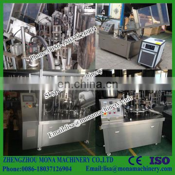 Professional supplier automatic toothpaste tube filling machine