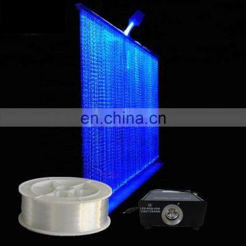 plastic fiber optical end lit cable (POF) for light decorate without electric