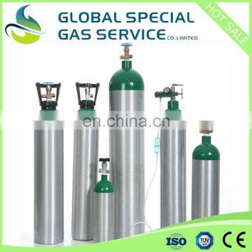 40L oxygen aluminum cylinder empty gas cylinder