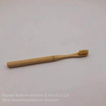 Travel Toothbrush,Made of Bamboo,19 cm Long photo-3