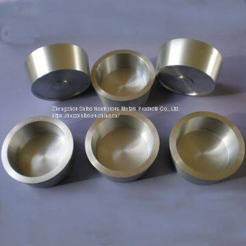 customized container pure molybdenum crucible