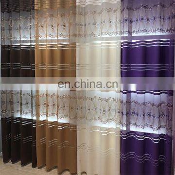 Best Quality Wholesale Sheer Embroidery Fabric Curtain photo-2