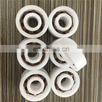Plastic Material Deep Groove Ball Bearing 6201 PTFE Bearing
