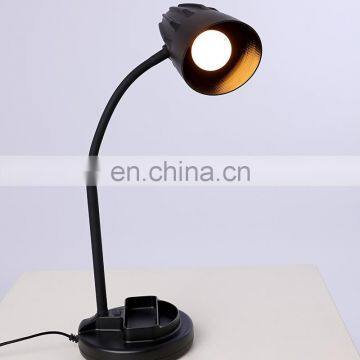 Simple Design Cheap Flexible Gooseneck Table Lamp for Living Room & Bedroom Desk Lamp for Reading photo-3