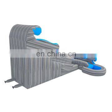 Blue Wave Inflatable Rocking Surf Curve Water Slide With Pool photo-4