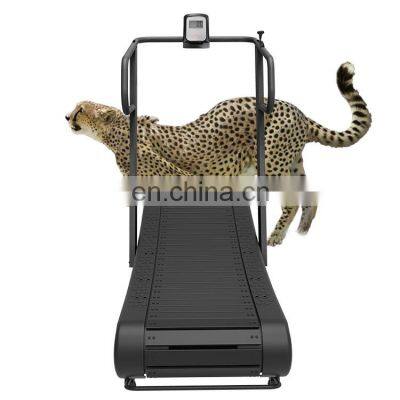 Woodway Manual Mechanical running machine Curved treadmill & air runner from China motorless  exercise equipment