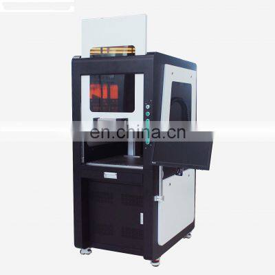 Fully enclosed laser marking machine for cookware