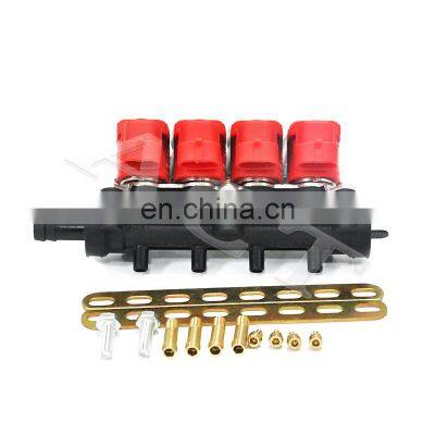 Car fuel injector test equipment auto common injector rail nozzle repair kits lpg injector