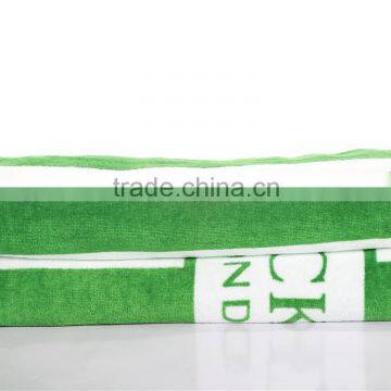 Towel manufactory velour reactive printed beach towel