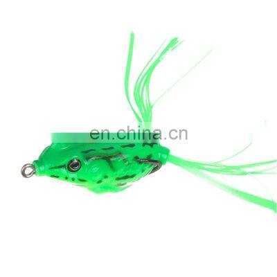 Fishing Lures Frog Topwater Soft Booby Trap Frog 15 g / 6 cm Snakehead Fish Bait False Bait Bionic Bait Wobblers Fishing Gear
