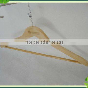 WL-158 hotel use wood hanger safe clothes hanger