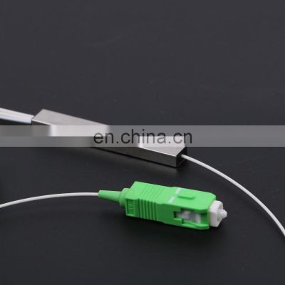 OEM ODM FTTH Fiber optic equipment singlemode or multimode FTTH 1x4 SC/APC Green plc splitter