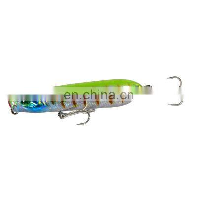 Topwater Popper Lures 12g 8cm Lifelike Hard Bait Propeller Fishing Lures for Sea Fishing Freshwater Fishing photo-3