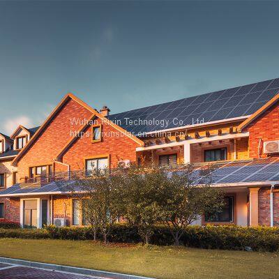 Rixin BIPV Solar Panels All Black Monocrystalline Silicon Solar Panel 6v 540w