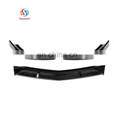 Auto Accessories Manufacture Car Parts Front Gloss Black Font Bumper Lip Spoilers For W204 Sport C180 C200 C300 2008-2014