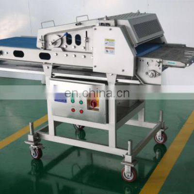 best selling automatic Electric chicken flattening machine / chicken breast meat flatten machine with thickness adjustable