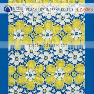 Spandex african wax printed cotton fabric LZ-0056