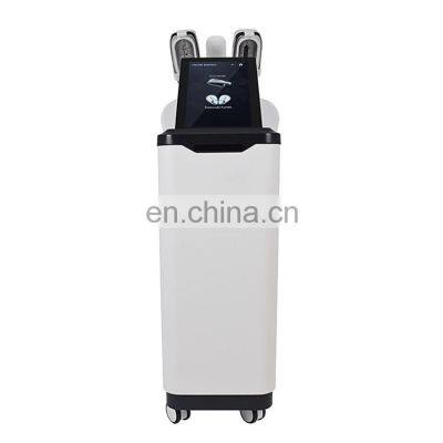 Hot Sell 2in1 electromagnetic cryolipolisis body machine body shaping slimming 360 cryo beauty equipment for salon with ce