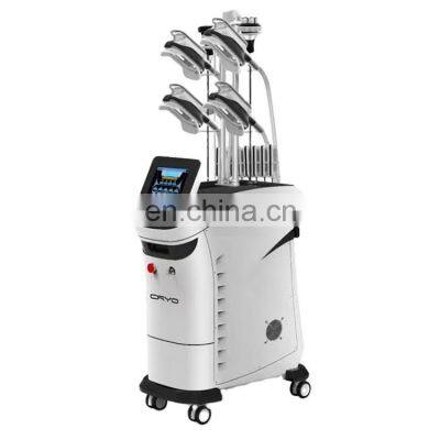 2022 Hot sale 360 Cryo vacuum cellulite treatment cavitation 360 freeze cryolipolysis lipo RF cavitation machine