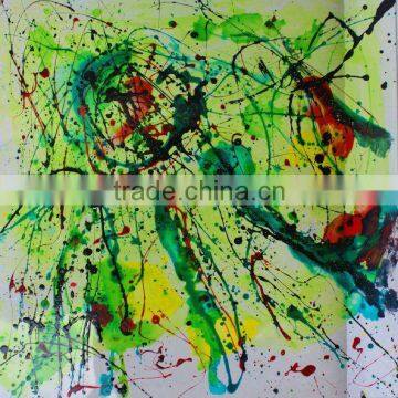 Modern Abstract Oil Painting Hotel Decorative Wall Art