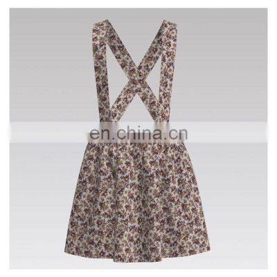 Fashion Flower Rayon Printed Fabric for Dress and Skirt photo-2