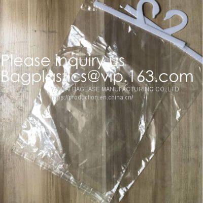 O Ring Hanger EVA Zipper Bag Transparent PVC Hanger Hooks Packaging Bag in China Suppliers,shirt Packaging Bags, Hanger photo-4