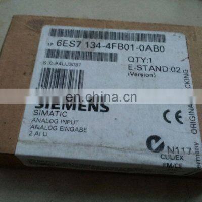 Siemens 6ES7134-4FB01-0AB0 Analog Input Analog Eingabe SIMATIC DP ELECTRONIC MODULE Genuine Siemens PLC