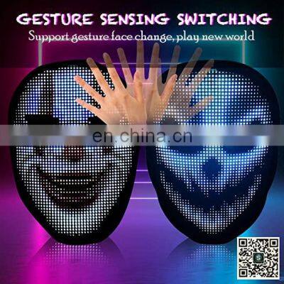 2022 Hot Sale Led Mask Support APP Control With 70 Pictures 45 Gif For Festival photo-2