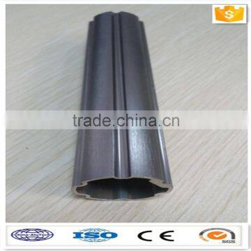 brush anodized aluminium round tube