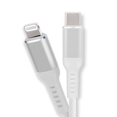 Original Apple Lightning to Usb Type-c Mfi Iphone x Cable Braided Fast Charge 2 m photo-5