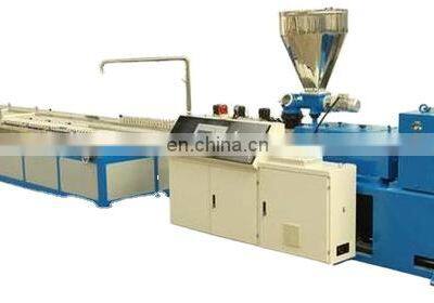 25*25 50*50mm Pvc Cable Trunking/tray Machine Manufactory Extrusion Production Line Manufactory photo-2