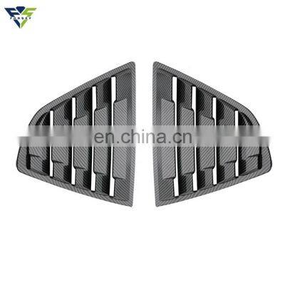 Exterior Accessories Blinds Triangle Shark Gill Modification Parts on small triangular glass windows for Camry 2018+