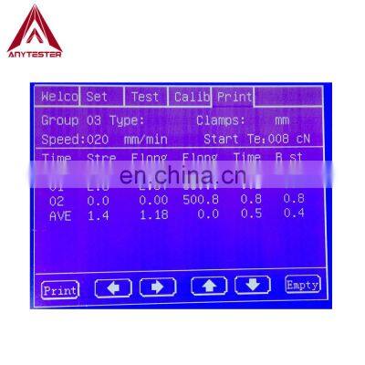 MIni Desktop Single Yarn Strength Tester With Built-in Mini-printer photo-3