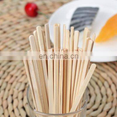 High Quality 100% Natural Bamboo Coffee Stirrer, Disposable Brand Logo Coffee Stirrer, Customized Size