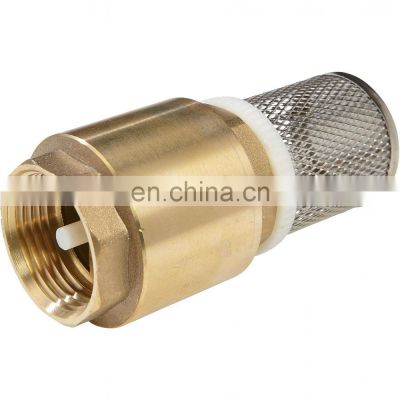 high quality price superior brass cw617n foot valve