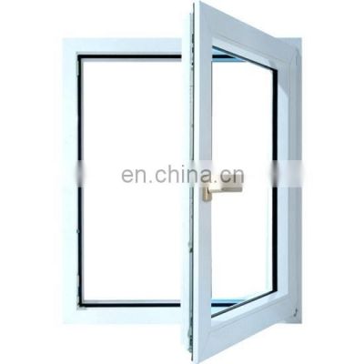 hot sale  simple design frameless aluminum interior noiseless Casement windows