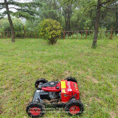 industrial remote control lawn mower, China rc slope mower price, robot slope mower for sale