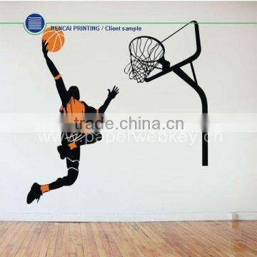 Slam Dunk Basketball Player Removable Wall Art Stickers Vinyl Decals Decor DIY