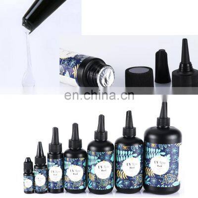 UV Resin Hard Glue Crystal Clear Ultraviolet Curing DIY Epoxy Resin Silicone Mold UV Glue Solar Sunlight Jewelry Making Tool photo-4