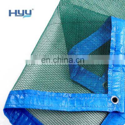 Black and blue scaffolding net HDPE building safety protecting netting