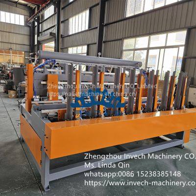 Photovoltaics Pallet Leg Assembly Machine Wood Pallet Machine